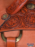 Hilason W. H. Saddle American Leather Ranch Roping Cowboy – Hilason