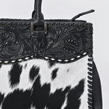 American Darling Crossbody Bag Hand Tooled Hair On Genuine Leather Women's Handbag