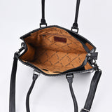 American Darling Crossbody Bag Hand Tooled Hair On Genuine Leather Women's Handbag