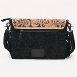 American Darling Envelope Beautifully Hand Tooled Genuine Leather women handbag