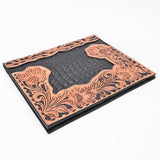 American Darling Portfolio Bag Croc Genuine Leather Women's Handbag Purse