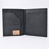 American Darling Portfolio Bag Croc Genuine Leather Women's Handbag Purse