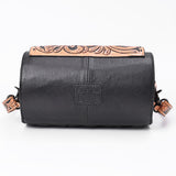 American Darling Crossbody Bag Quilted Hand Tooled Genuine Leather Handbag