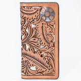 American Darling Wallet Bag Hand Tooled Genuine Leather Women's Handbag