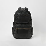 Spaghetti Western Vegetable Tanned Full Grain Genuine Leather Backpack for Travel & Laptop Bag for Men & Women YKK Zippers
