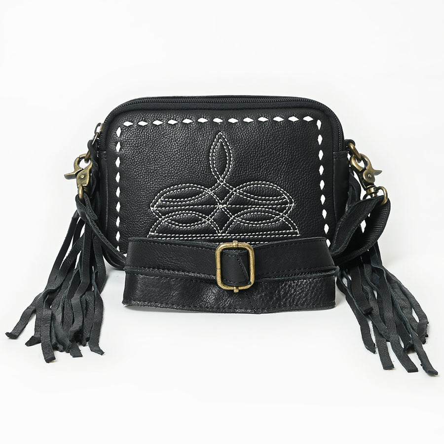 American Darling Camera Bag Genuine Western Leather Unisex| Shoulder Bag Case with Shoulder Strap