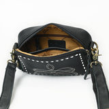 American Darling Camera Bag Genuine Western Leather Unisex| Shoulder Bag Case with Shoulder Strap