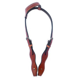 HILASON Western Horse American Leather Headstall Tack Brown