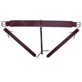 HILASON Western Horse American Leather Girth Cinch Dark Brown