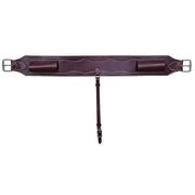 HILASON Western Horse Genuine Leather Girth Cinch Dark Brown