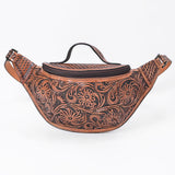American Darling Fanny Pack Hand Tooled Genuine Leather Women's Handbag