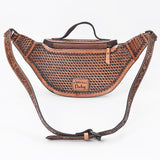 American Darling Fanny Pack Hand Tooled Genuine Leather Women's Handbag