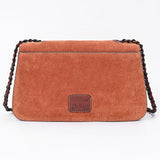 American Darling Crossbody Bag Suede Genuine Leather Women's Handbag