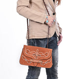 American Darling Crossbody Bag Suede Genuine Leather Women's Handbag