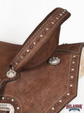 Hilason Western Horse Flex Tree Saddle American Leather Trail Barrel