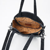American Darling Canteen Bag Hand Tooled Genuine Leather Women's Handbag