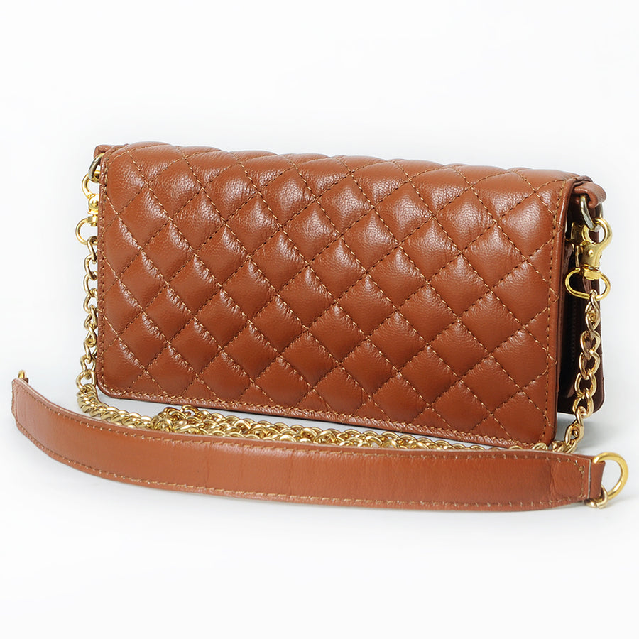 Never Mind Organiser Quilted Vintage Handmade Genuine Cowhide Leather Women Bag Western Handbag Purse - Uhorse