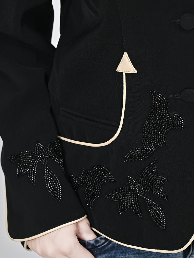 American Darling Western Apparel Embroidered Handcrafted Premium Fabric Heritage Jacket for Women