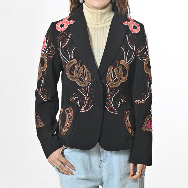 American Darling Western Embroidered Apparel Bag - Handcrafted Luxe Fabric Carrier - Uhorse