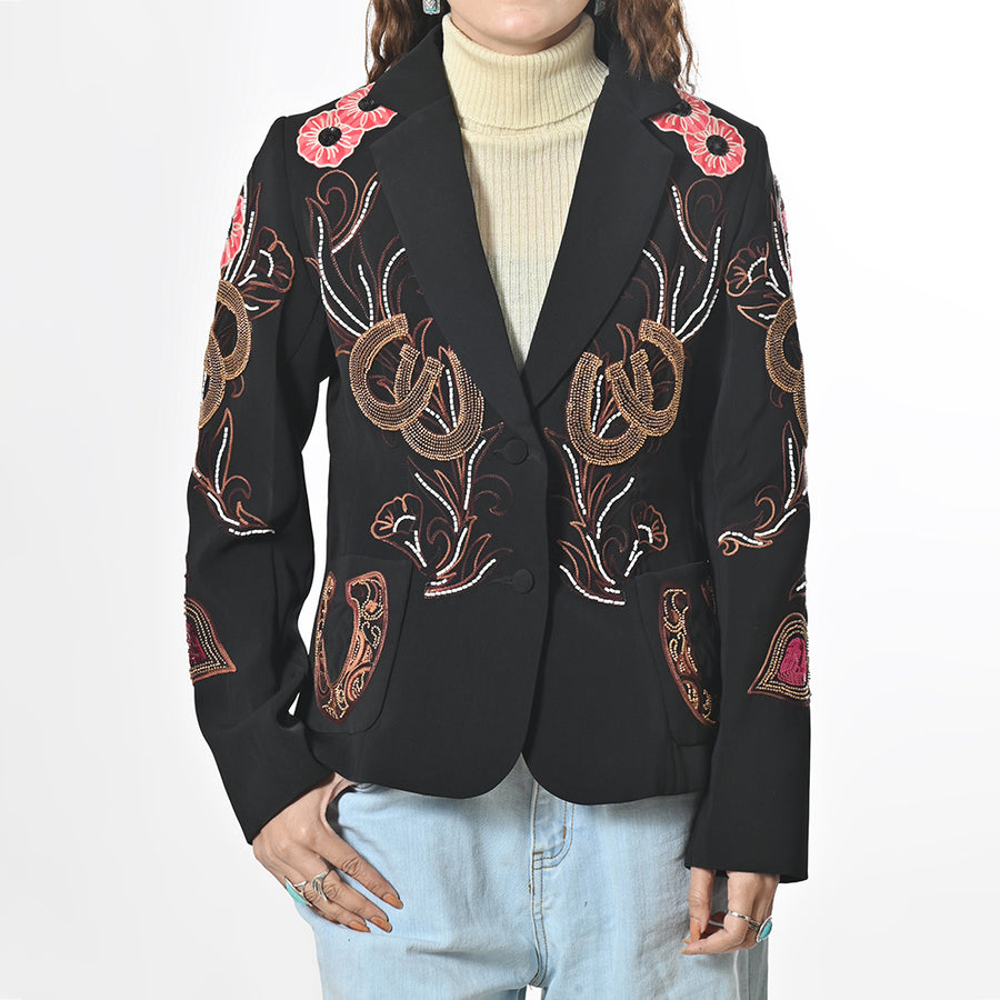 American Darling Western Embroidered Apparel Bag - Handcrafted Luxe Fabric Carrier - Uhorse