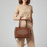 American Darling Tote Genuine Suede Leather Women Bag Western Handbag Purse | Travel Bags College Casual