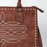 American Darling Tote Genuine Suede Leather Women Bag Western Handbag Purse | Travel Bags College Casual