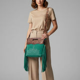 American Darling Crossbody Beautifully Hand Tooled Genuine Leather Women's Bag Western Handbag Purse| Bag