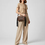 American Darling Small Crossbody Genuine Full Grain Leather Women Bag Western Handbag