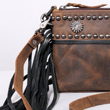 American Darling Small Crossbody Genuine Full Grain Leather Women Bag Western Handbag