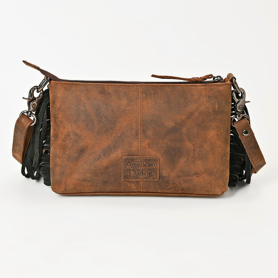 American Darling Small Crossbody Genuine Full Grain Leather Women Bag Western Handbag