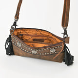 American Darling Small Crossbody Genuine Full Grain Leather Women Bag Western Handbag