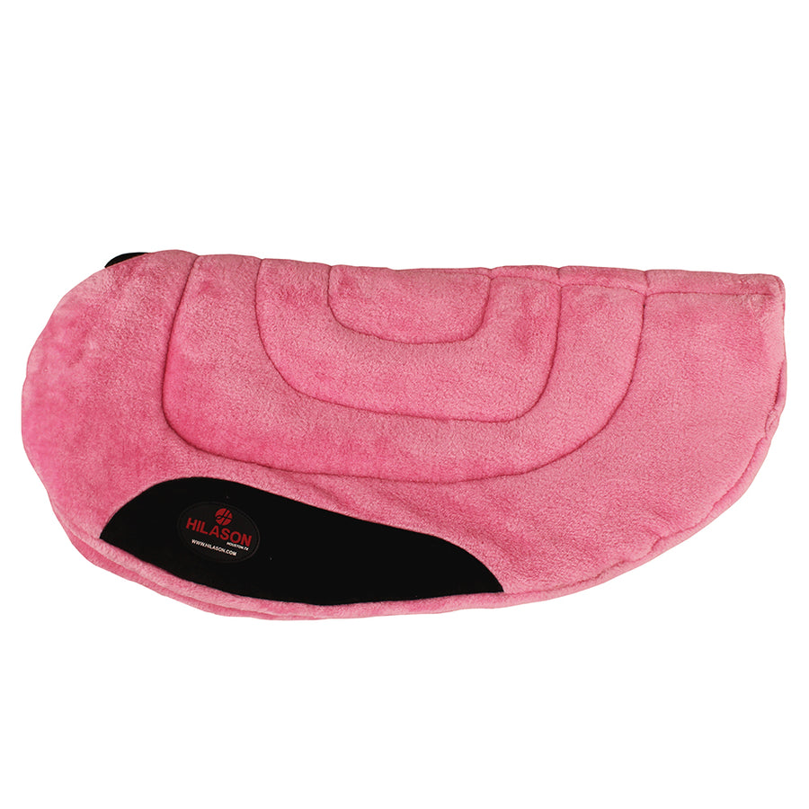 HILASON Western Endurance All Purpose Horse Fleece Saddle Pad Pink - Uhorse