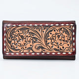 American Darling Wallet Hand Tooled Genuine Leather Women's Handbag Purse