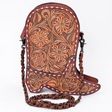 American Darling Crossbody Bag Hand Tooled Genuine Leather Women's Handbag