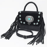 American Darling Women's Briefcase Western Genuine Leather Handbag