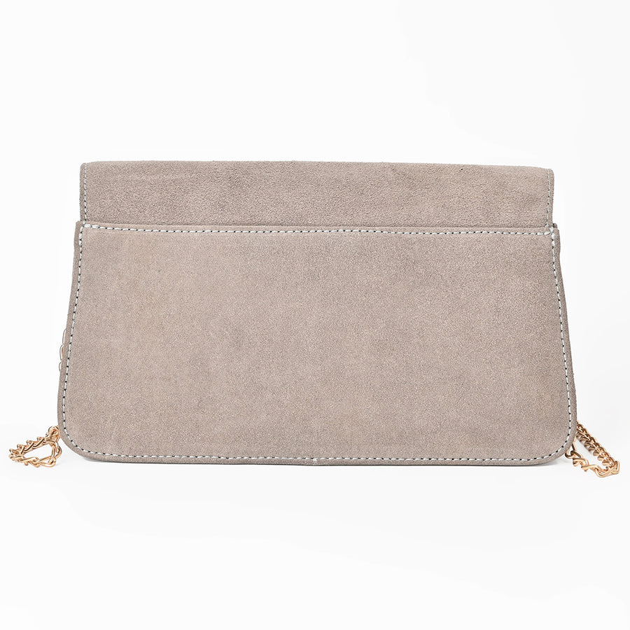 American Darling Cross body Bag for Women, Embroidered Genuine Suede Leather with Longhorn Design, Western Purse with Chain Strap