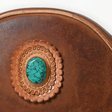 American Darling Canteen Bag Full Grain Genuine Leather Western Women | Handbag Purse Travel Clutch