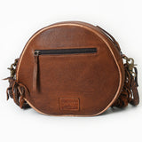 American Darling Canteen Bag Full Grain Genuine Leather Western Women | Handbag Purse Travel Clutch