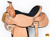 HILASON Western American Leather Horse Saddle Ranch Roping Cowboy With Tack Set
