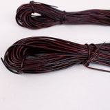 HILASON Thin Round Genuine Leather Cord Thread Lacing 2 Ft and 3 Ft Lengths Beading & Repairs DIY Crafts