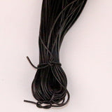 HILASON Thin Round Genuine Leather Cord Thread Lacing 2 Ft and 3 Ft Lengths Beading & Repairs DIY Crafts