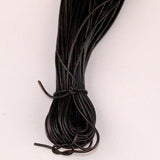 HILASON Thin Round Genuine Leather Cord Thread Lacing 2 Ft and 3 Ft Lengths Beading & Repairs DIY Crafts