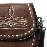 American Darling Crossbody Genuine Leather women bag western handbag purse