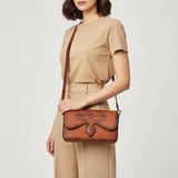 American Darling Small Crossbody Genuine Full Grain Leather Women Bag Western Handbag