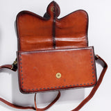 American Darling Small Crossbody Genuine Full Grain Leather Women Bag Western Handbag