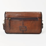 American Darling Full Grain Leather Crossbody Shoulder Bag Women Adjustable Strap