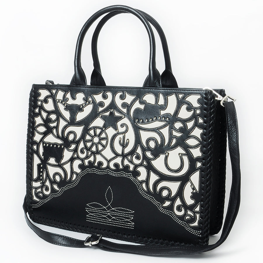 American Darling Tote Bag Beautifully Full Grain Genuine Leather women bag - Uhorse