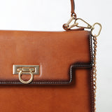 American Darling Briefcase Bag Beautifully Full Grain Genuine Leather women bag