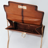 American Darling Briefcase Bag Beautifully Full Grain Genuine Leather women bag