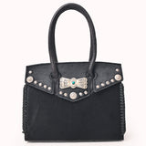 American Darling Women's Tote Bag Western Hair-On Genuine Leather Handbag